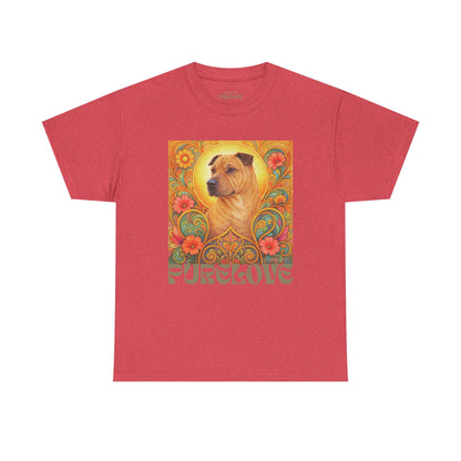Shar Pei Vintage Graphic T-Shirt – Unisex Cotton Tee for Dog Lovers