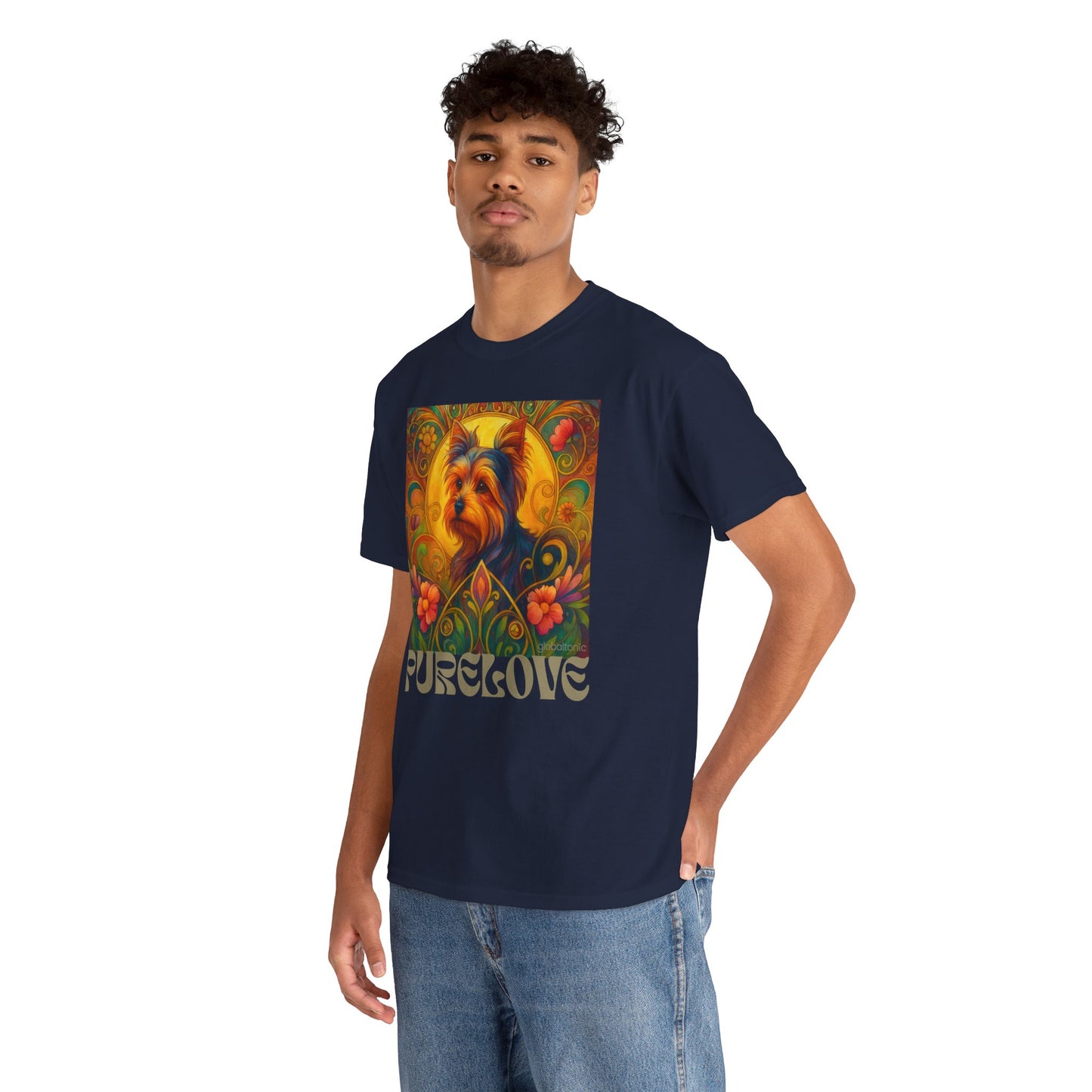 Australian Terrier Vintage Graphic T-Shirt – Unisex Cotton Tee for Dog Lovers