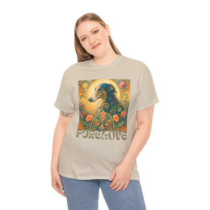 Borzoi Vintage Graphic T-Shirt – Unisex Cotton Tee for Dog Lovers