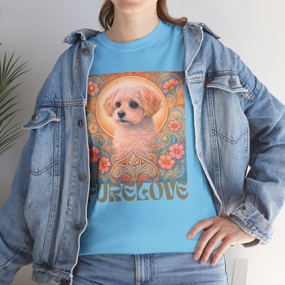 Foxypoo (Foodle) Vintage Graphic T-Shirt – Unisex Cotton Tee for Dog Lovers