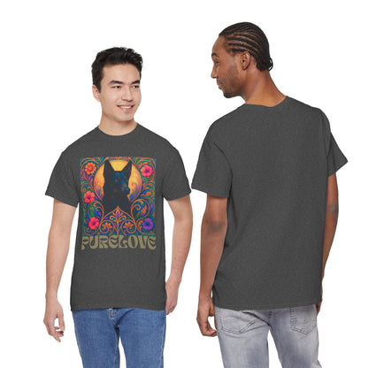 Black Kelpie Vintage Graphic T-Shirt – Unisex Cotton Tee for Dog Lovers