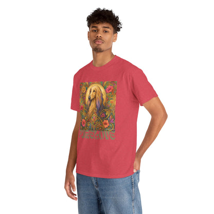 Afghan Vintage Graphic T-Shirt – Unisex Cotton Tee for Dog Lovers