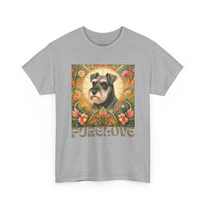 Schnauzer Vintage Graphic T-Shirt – Unisex Cotton Tee for Dog Lovers