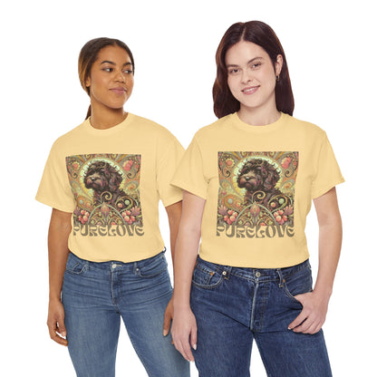 Black Cavapoo (Cavoodle) Vintage Graphic T-Shirt – Unisex Cotton Tee for Dog Lovers