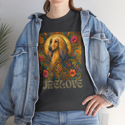 Afghan Vintage Graphic T-Shirt – Unisex Cotton Tee for Dog Lovers