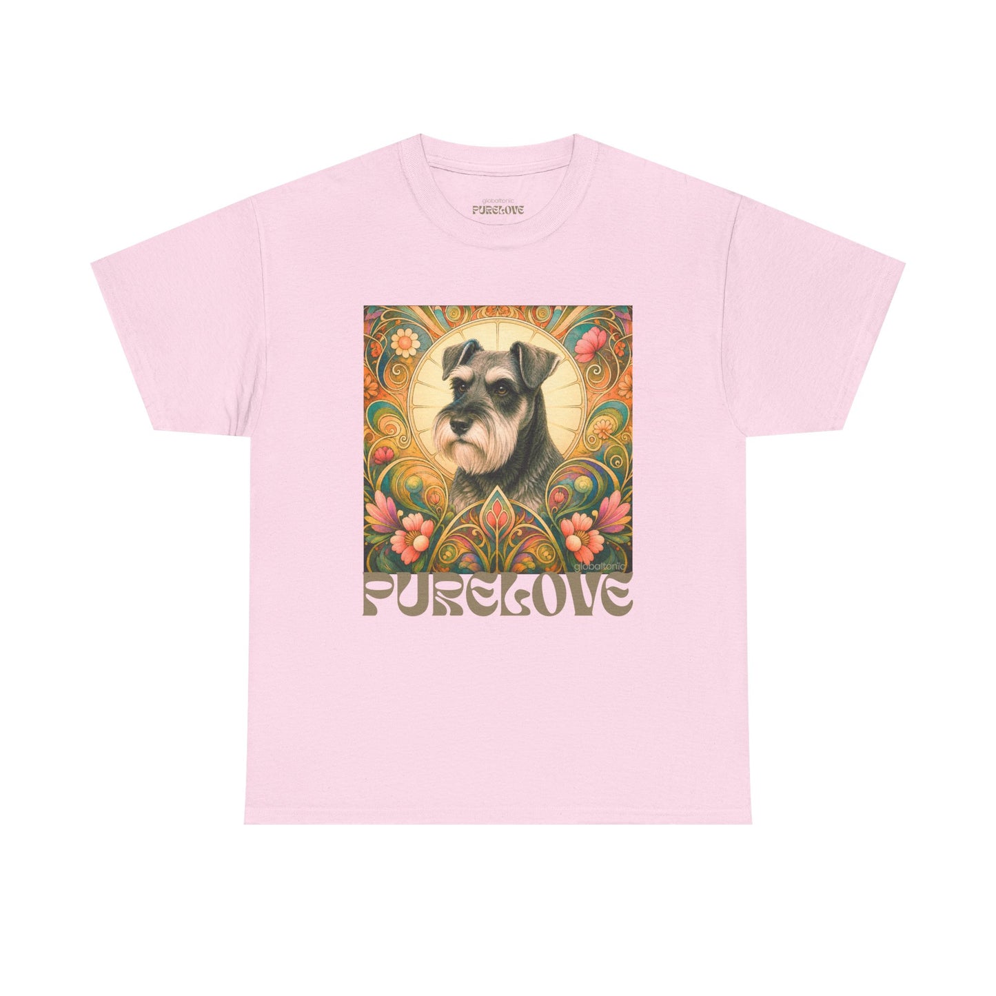 Schnauzer Vintage Graphic T-Shirt – Unisex Cotton Tee for Dog Lovers