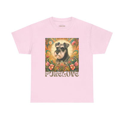 Schnauzer Vintage Graphic T-Shirt – Unisex Cotton Tee for Dog Lovers