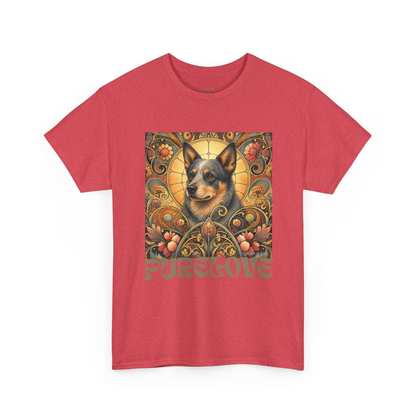 Australian Blue Heeler Vintage Graphic T-Shirt – Unisex Cotton Tee for Dog Lovers