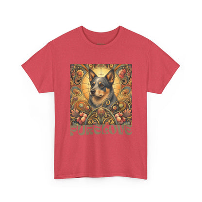 Australian Blue Heeler Vintage Graphic T-Shirt – Unisex Cotton Tee for Dog Lovers