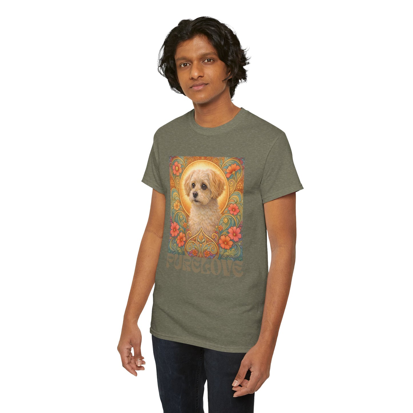 Foxypoo (Foodle) Vintage Graphic T-Shirt – Unisex Cotton Tee for Dog Lovers