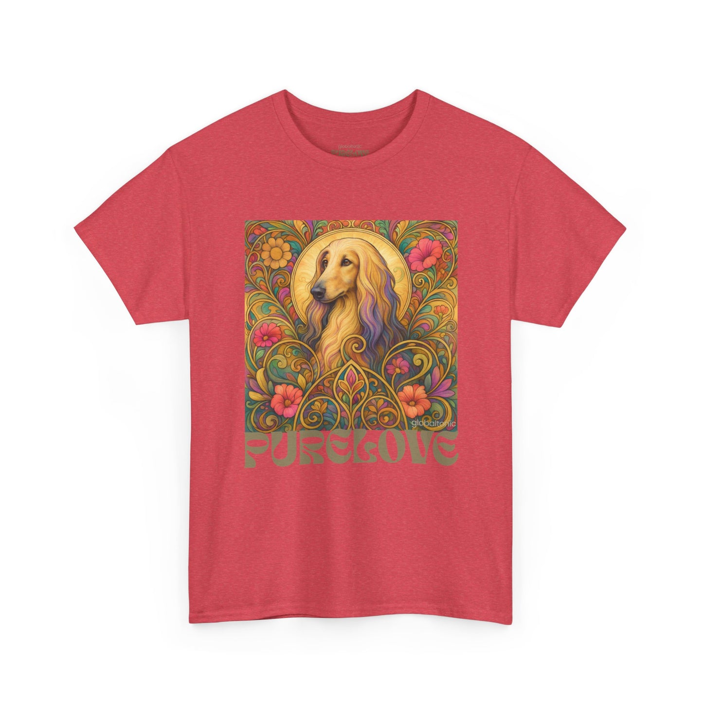 Afghan Vintage Graphic T-Shirt – Unisex Cotton Tee for Dog Lovers