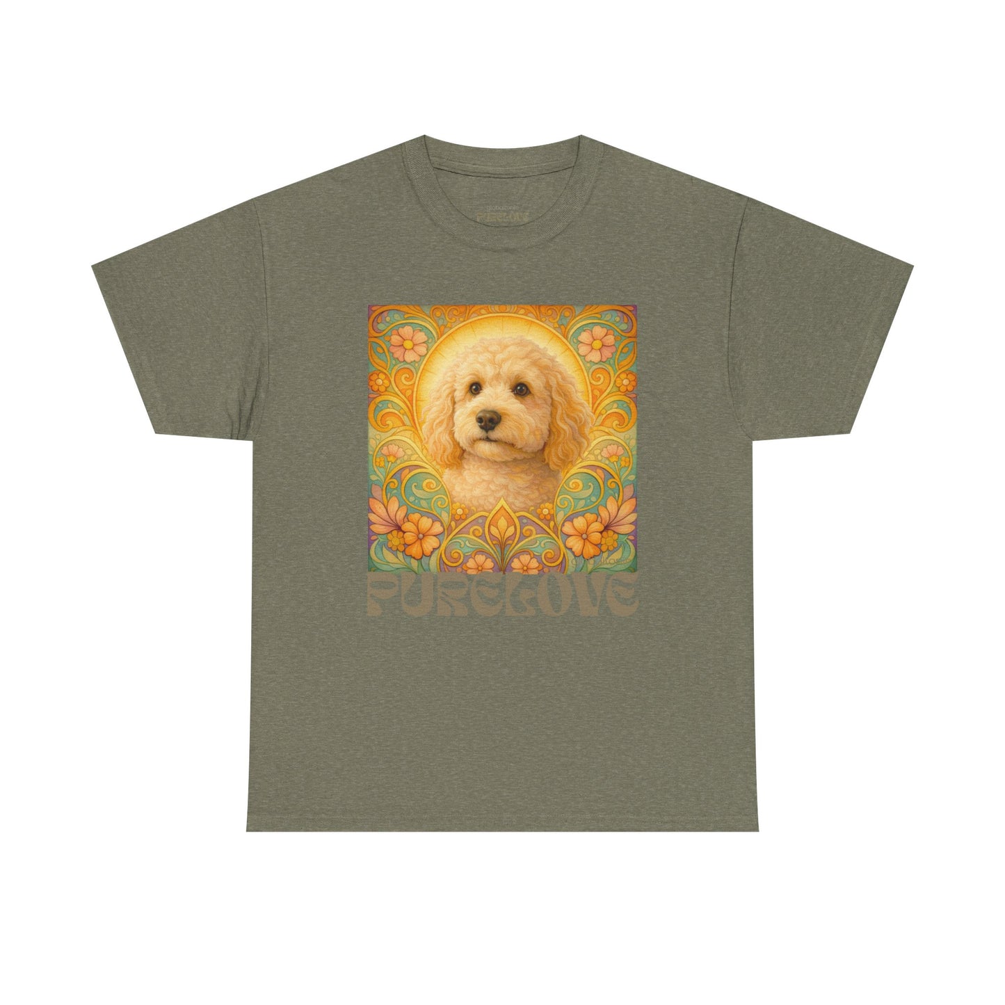 Goldendoodle (Groodle) Vintage Graphic T-Shirt – Unisex Cotton Tee for Dog Lovers