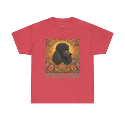 Poodle Black Vintage Graphic T-Shirt – Unisex Cotton Tee for Dog Lovers