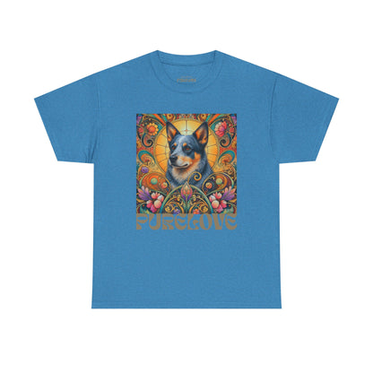 Australian Blue Heeler Vintage Graphic T-Shirt – Unisex Cotton Tee for Dog Lovers