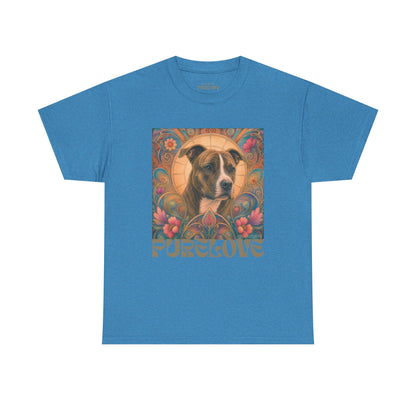 Staffy (Coco) Bull Terrier Vintage Unisex Cotton Tee for Dog Lovers