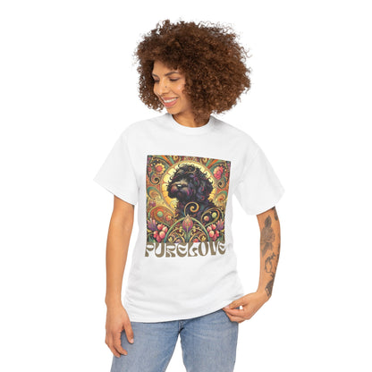 Black Cavapoo (Cavoodle) Vintage Graphic T-Shirt – Unisex Cotton Tee for Dog Lovers