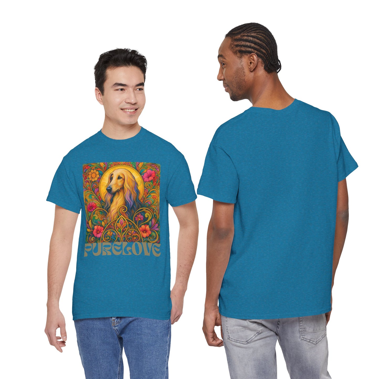 Afghan Vintage Graphic T-Shirt – Unisex Cotton Tee for Dog Lovers