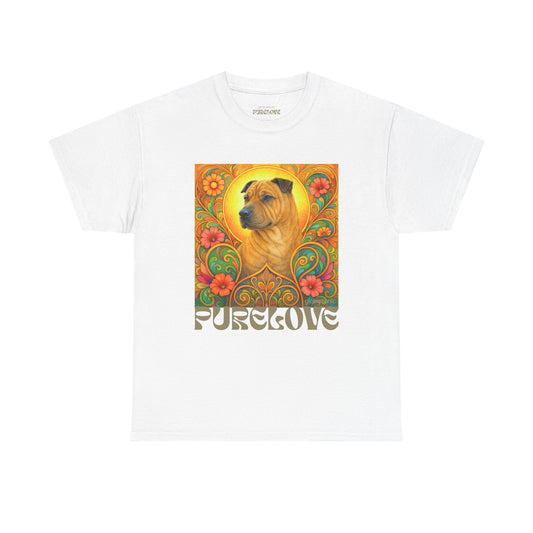 Shar Pei Vintage Graphic T-Shirt – Unisex Cotton Tee for Dog Lovers