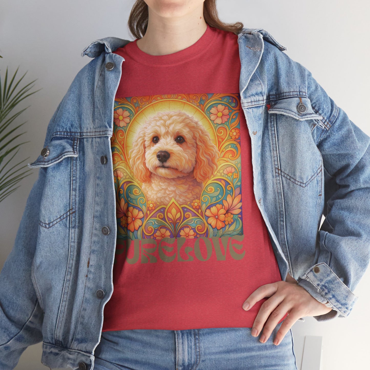Goldendoodle (Groodle) Vintage Graphic T-Shirt – Unisex Cotton Tee for Dog Lovers