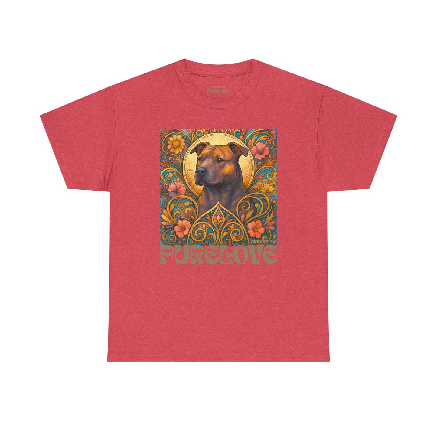 Staffy (Staffordshire) Bull Terrier Vintage Graphic T-Shirt – Unisex Cotton Tee for Dog Lovers
