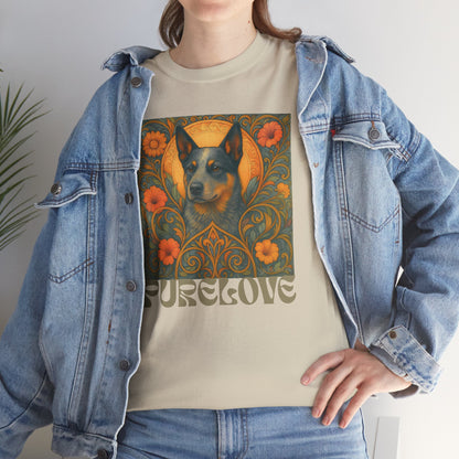 Australian Blue Heeler Vintage Graphic T-Shirt – Unisex Cotton Tee for Dog Lovers