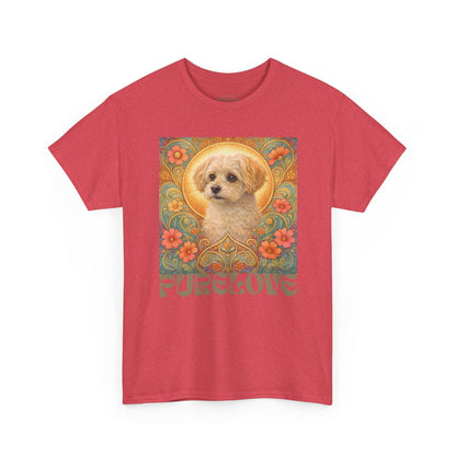 Foxypoo (Foodle) Vintage Graphic T-Shirt – Unisex Cotton Tee for Dog Lovers
