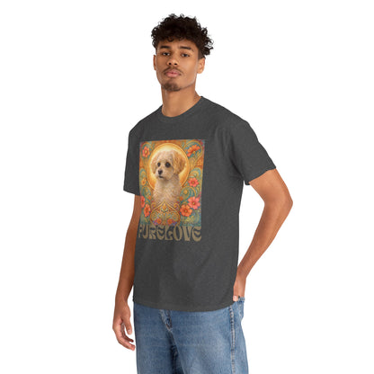 Foxypoo (Foodle) Vintage Graphic T-Shirt – Unisex Cotton Tee for Dog Lovers