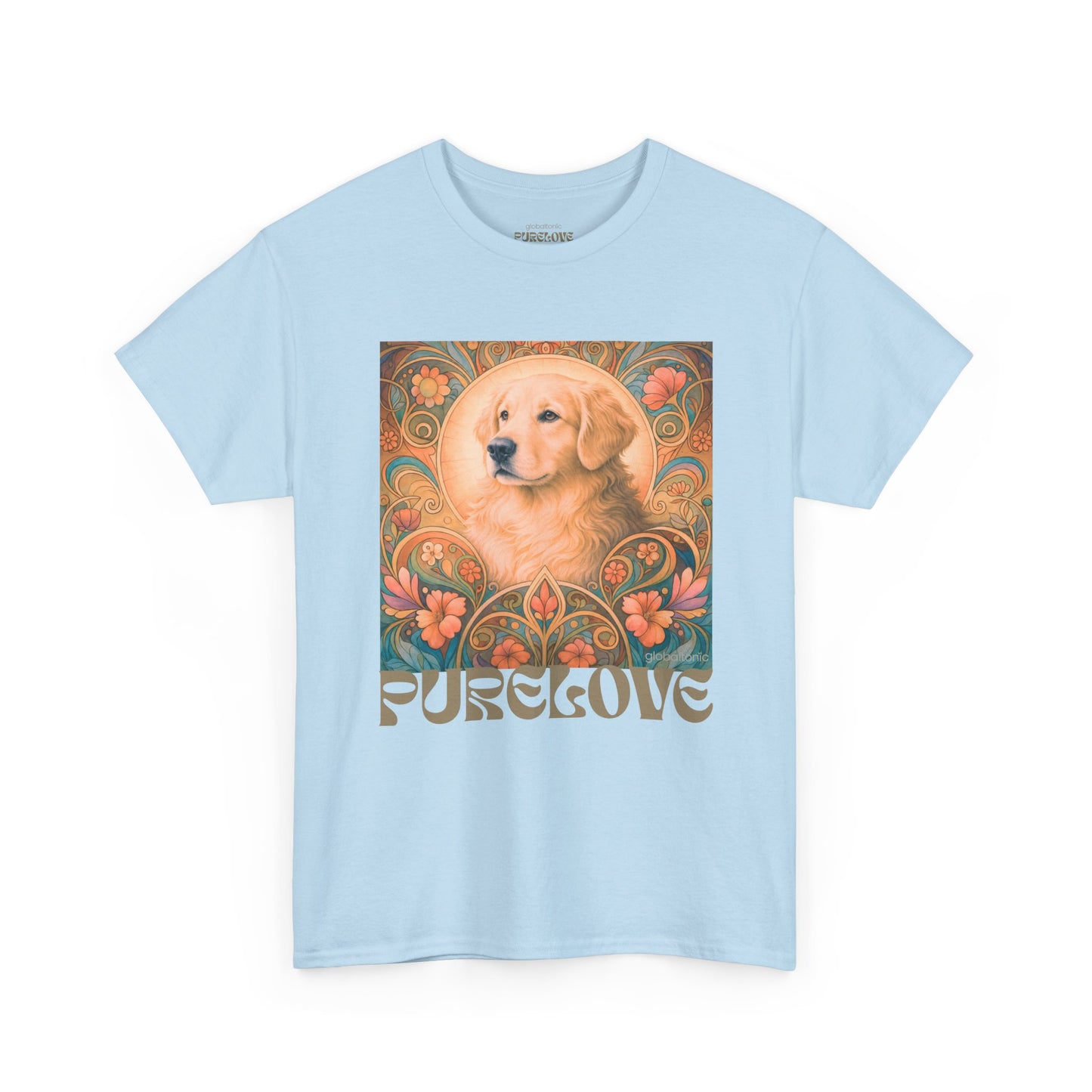 Golden Retriever Vintage Graphic T-shirt - Unisex Cotton Tee for Dog Lovers