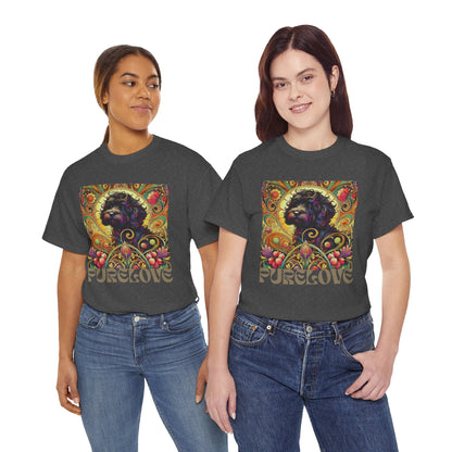 Black Cavapoo (Cavoodle) Vintage Graphic T-Shirt – Unisex Cotton Tee for Dog Lovers