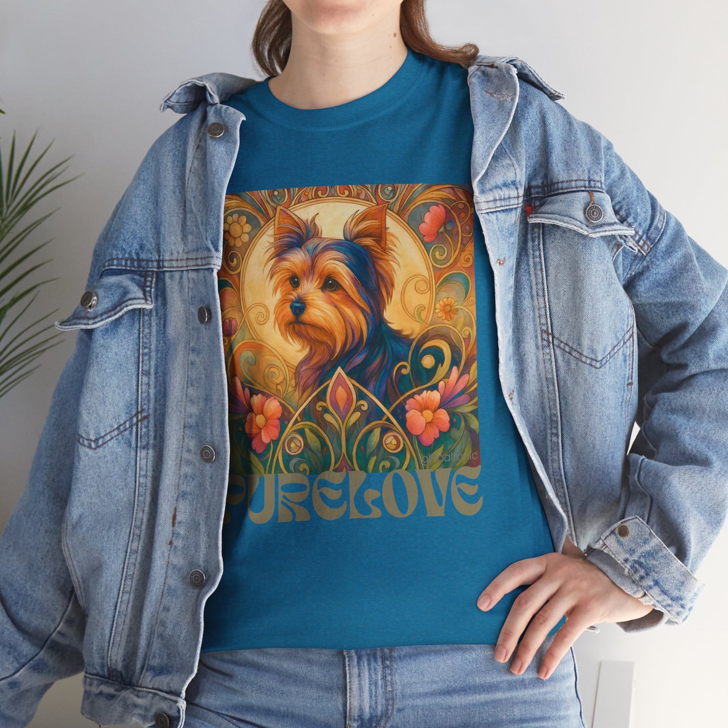 Australian Terrier Vintage Graphic T-Shirt – Unisex Cotton Tee for Dog Lovers