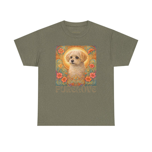 Foxypoo (Foodle) Vintage Graphic T-Shirt – Unisex Cotton Tee for Dog Lovers