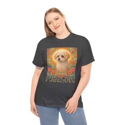 Foxypoo (Foodle) Vintage Graphic T-Shirt – Unisex Cotton Tee for Dog Lovers