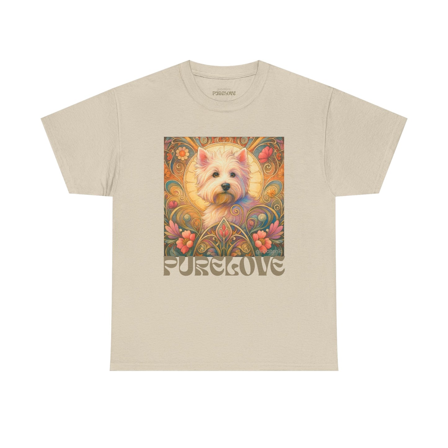 West Highland Terrier (Westie) Vintage Graphic T-Shirt – Unisex Cotton Tee for Dog Lovers