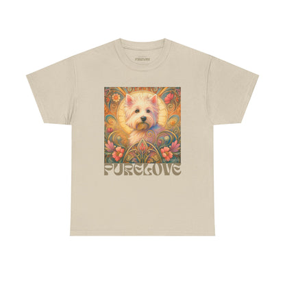 West Highland Terrier (Westie) Vintage Graphic T-Shirt – Unisex Cotton Tee for Dog Lovers