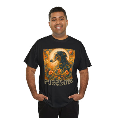 Borzoi Vintage Graphic T-Shirt – Unisex Cotton Tee for Dog Lovers