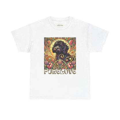 Black Cavapoo (Cavoodle) Vintage Graphic T-Shirt – Unisex Cotton Tee for Dog Lovers