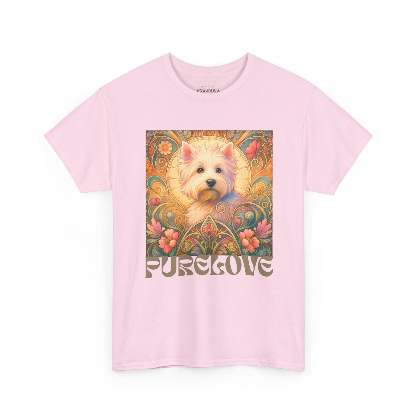West Highland Terrier (Westie) Vintage Graphic T-Shirt – Unisex Cotton Tee for Dog Lovers