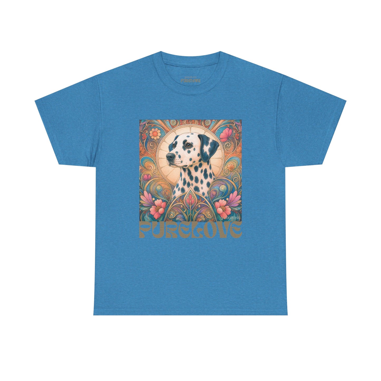 Dalmatian Vintage Graphic T-Shirt – Unisex Cotton Tee for Dog Lovers