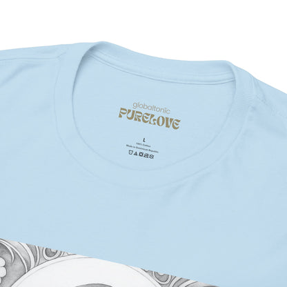 Borzoi Vintage Unisex Cotton Tee for Dog Lovers (Black & White)