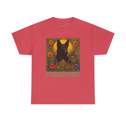 Black Kelpie Vintage Graphic T-Shirt – Unisex Cotton Tee for Dog Lovers