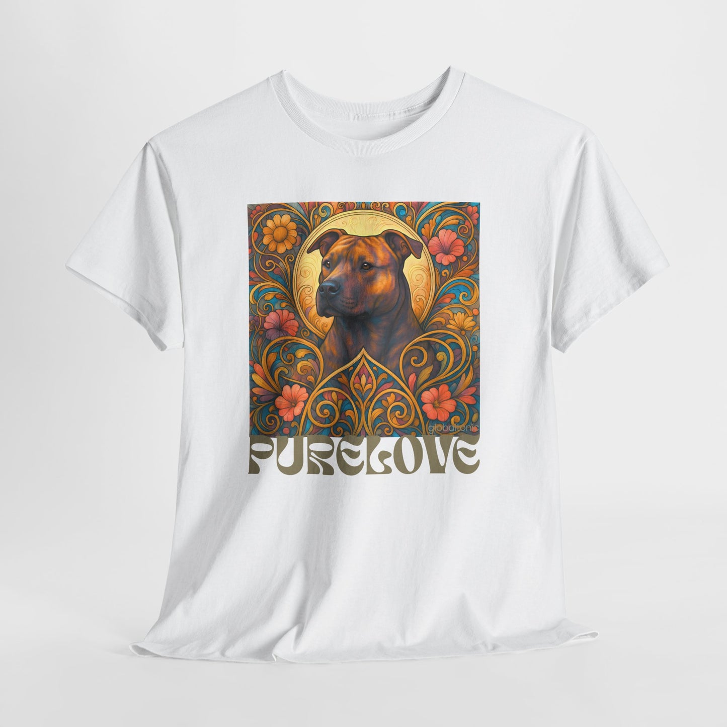 Staffy (Staffordshire) Bull Terrier Vintage Graphic T-Shirt – Unisex Cotton Tee for Dog Lovers