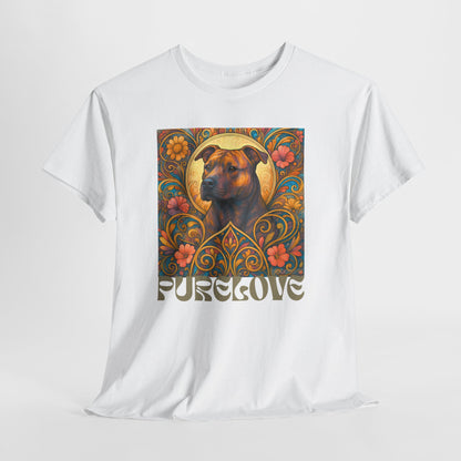 Staffy (Staffordshire) Bull Terrier Vintage Graphic T-Shirt – Unisex Cotton Tee for Dog Lovers