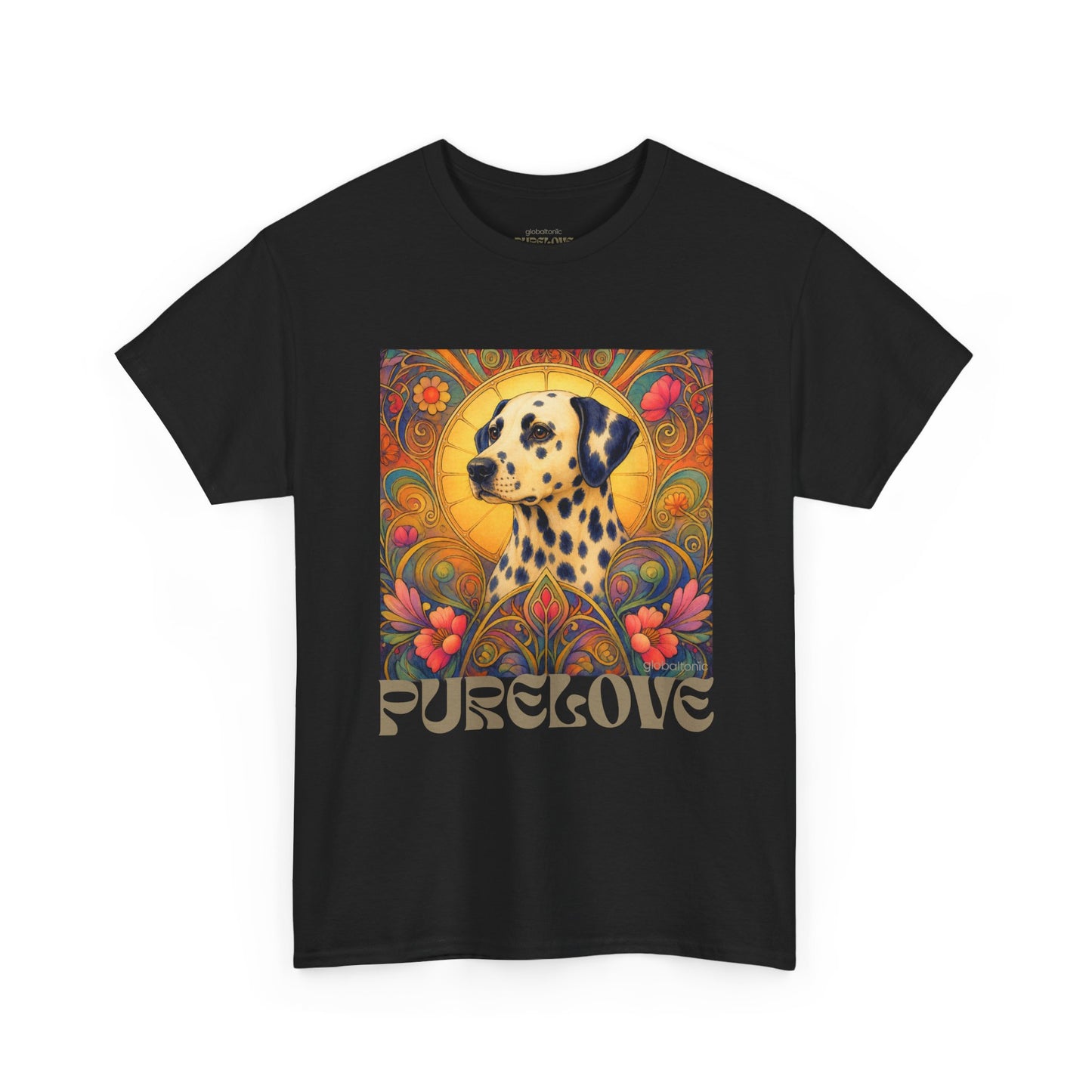 Dalmatian Vintage Graphic T-Shirt – Unisex Cotton Tee for Dog Lovers