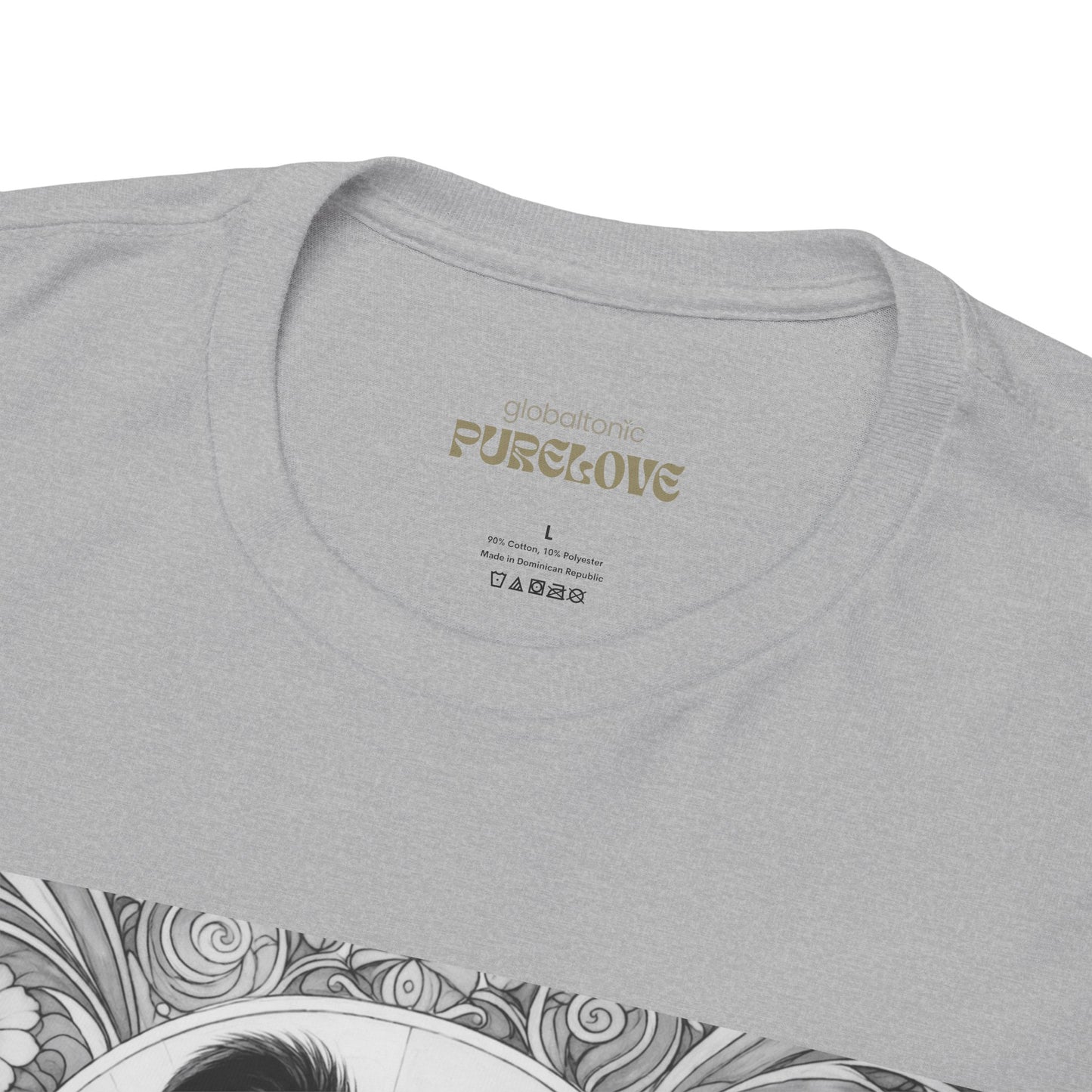 Border Collie Vintage Unisex Cotton Tee for Dog Lovers (Black & White)