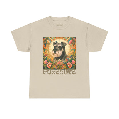 Schnauzer Vintage Graphic T-Shirt – Unisex Cotton Tee for Dog Lovers