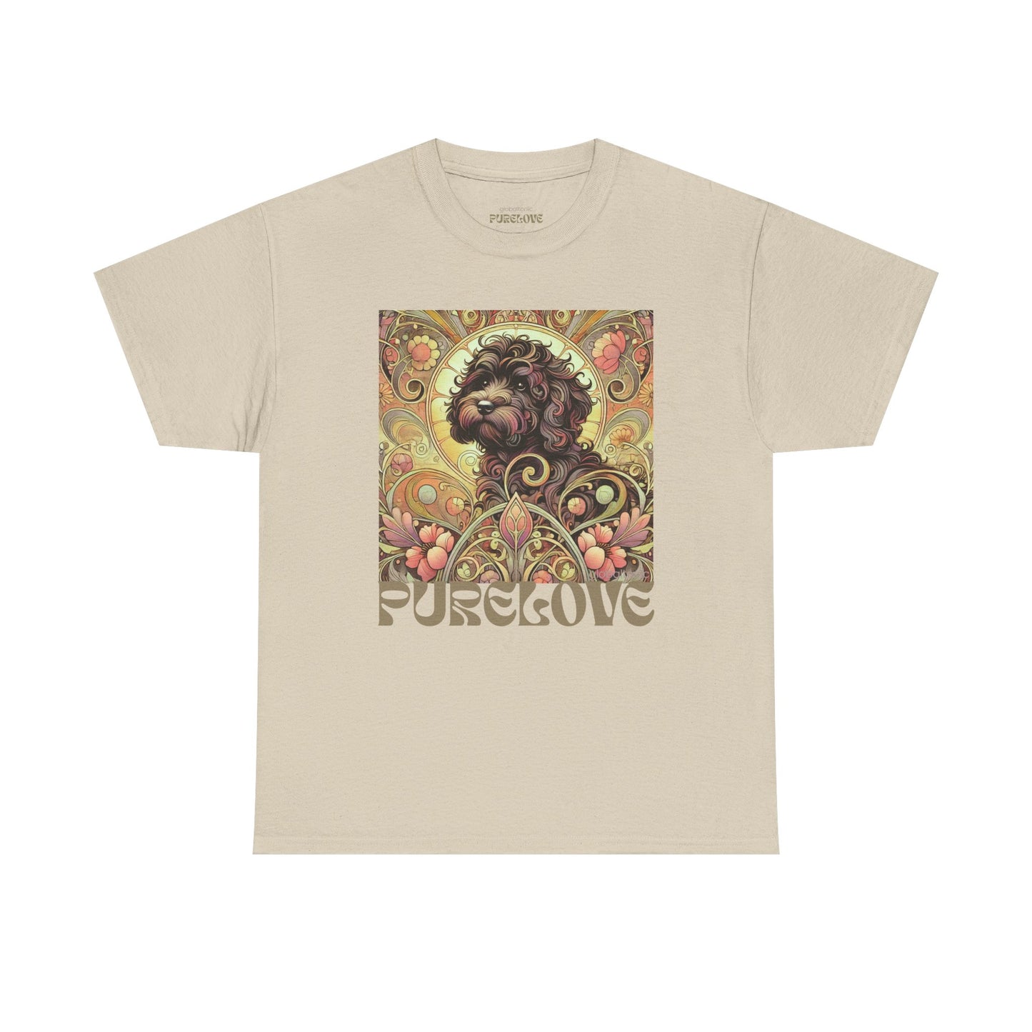 Black Cavapoo (Cavoodle) Vintage Graphic T-Shirt – Unisex Cotton Tee for Dog Lovers