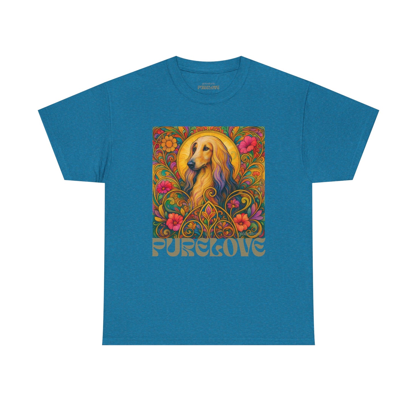 Afghan Vintage Graphic T-Shirt – Unisex Cotton Tee for Dog Lovers
