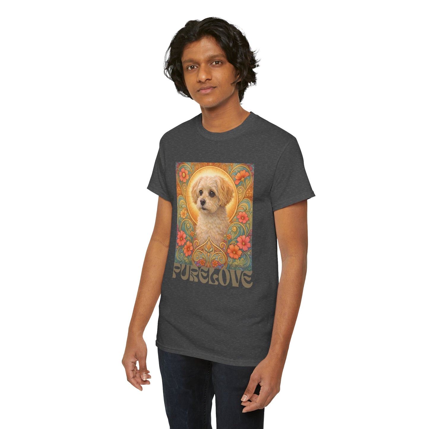 Foxypoo (Foodle) Vintage Graphic T-Shirt – Unisex Cotton Tee for Dog Lovers