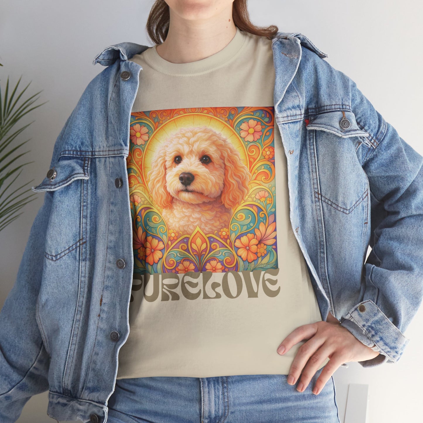 Goldendoodle (Groodle) Vintage Graphic T-Shirt – Unisex Cotton Tee for Dog Lovers