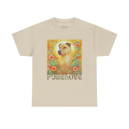 Shar Pei Vintage Graphic T-Shirt – Unisex Cotton Tee for Dog Lovers